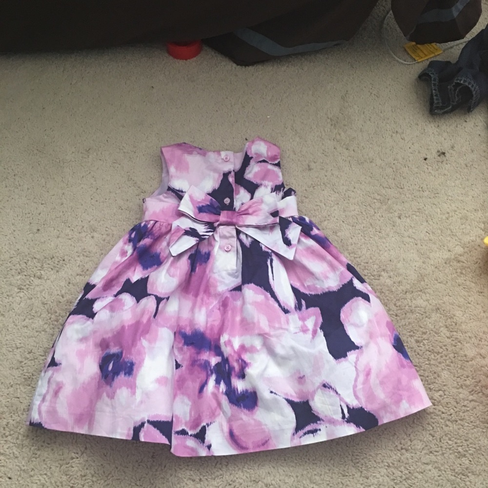 EUC Gymboree Spring Floral Dress Size: 18-24M - Picture 3 of 5